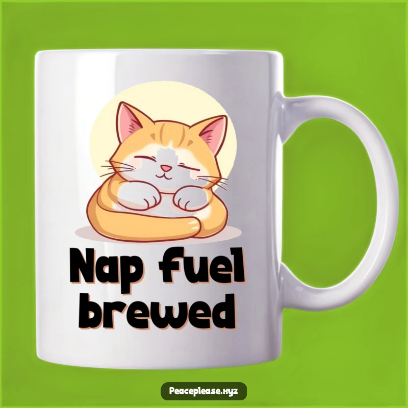 Funny Cat Nap Mug: A Relaxing Gift for Cat Lovers and Their Cozy Moments