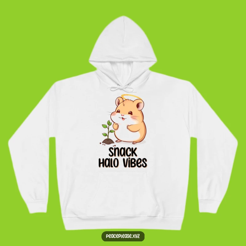 Cozy Funny Hamster Halo Hoodie: Warmth and Whimsy for Pet Enthusiasts