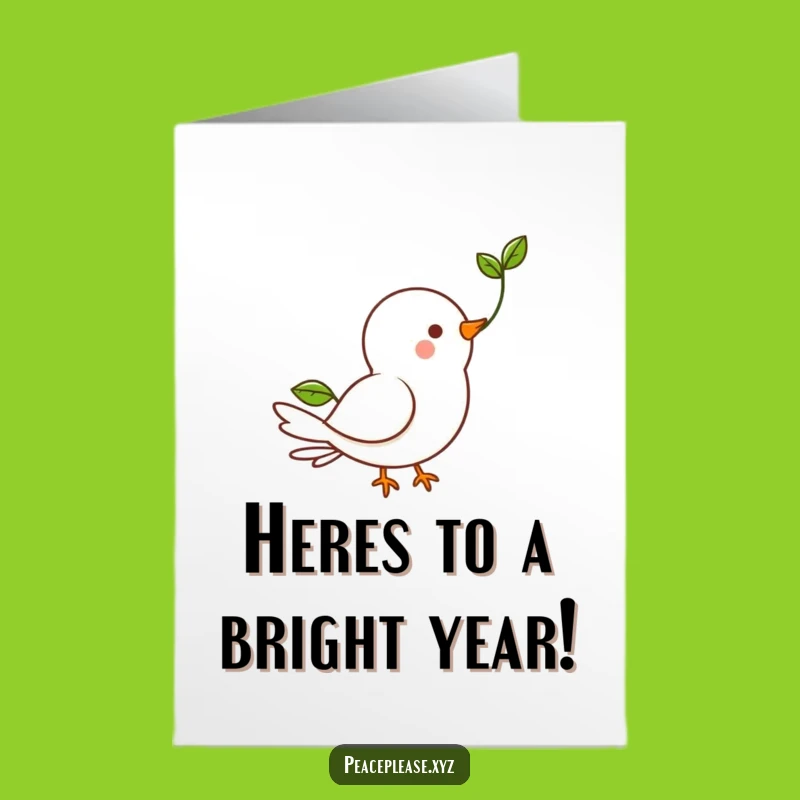 Free Printable Birthday Card: Dove of Hope and Joyful New Beginnings!