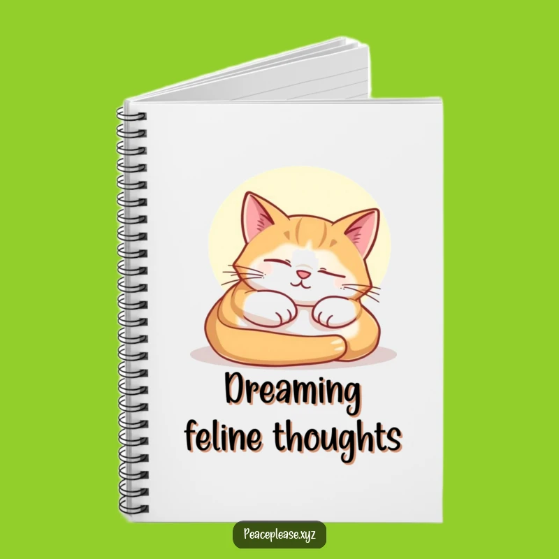 Funny Cat Nap Notebook: Jot Down Thoughts with this Hilarious Feline Sunbeam Design