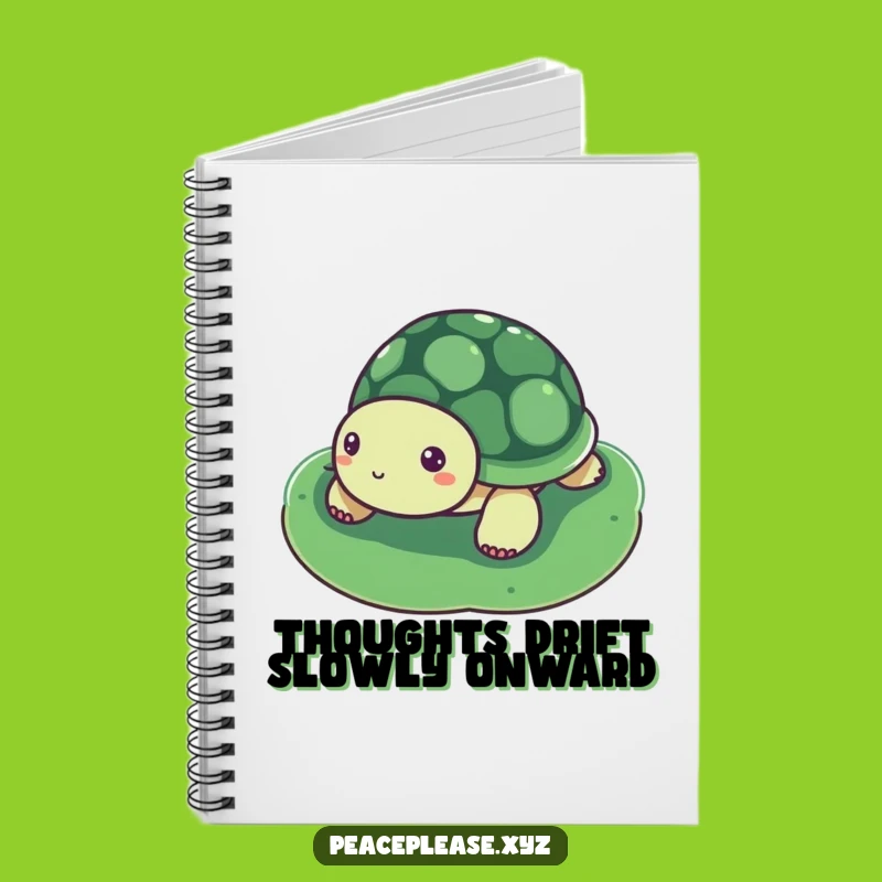 Funny Turtle Notebook: Peaceful Thoughts Journal, Hilarious Diary
